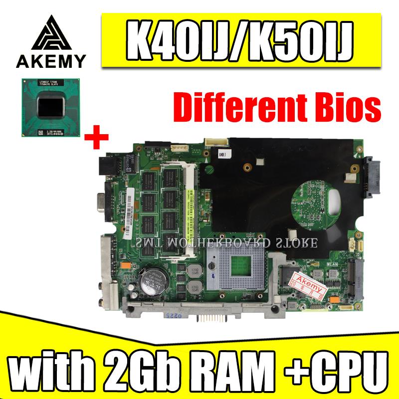 2Gb RAM + cpu   Asus K40IJ K50IJ K60IJ X5D..
